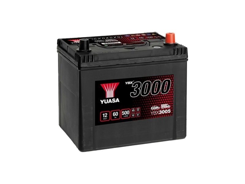 YBX3005 60 Ah,  akkumulátor, autó,  személygépjármű